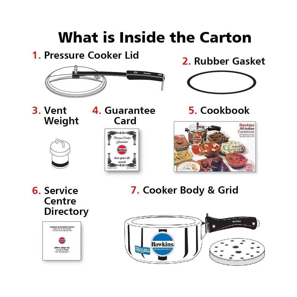 Pressure Cooker – 3L Wide Pressure Cooker – Silver