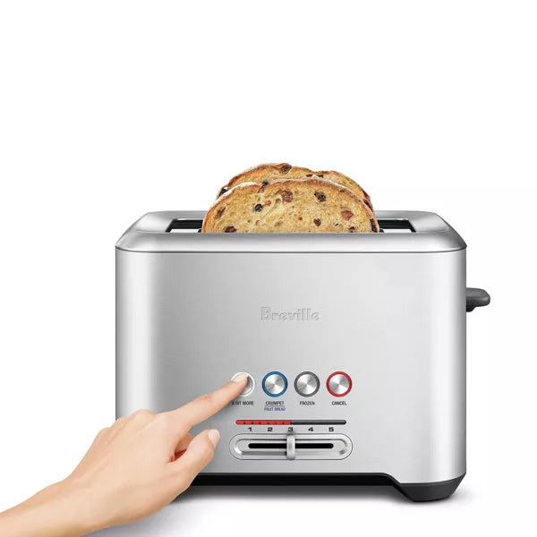 Toaster – A Bit More 2 Slice Toaster – Silver