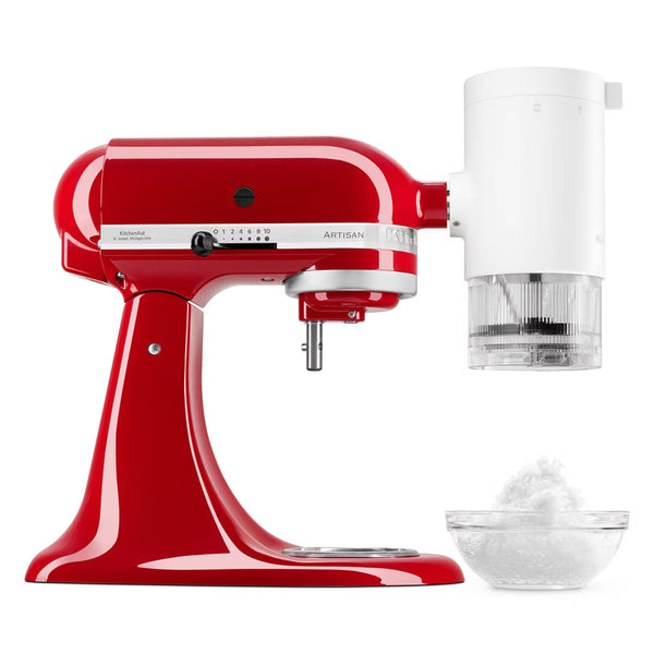 Ice Crusher Attachment – Shave Ice Attachment - KSMSIA – White