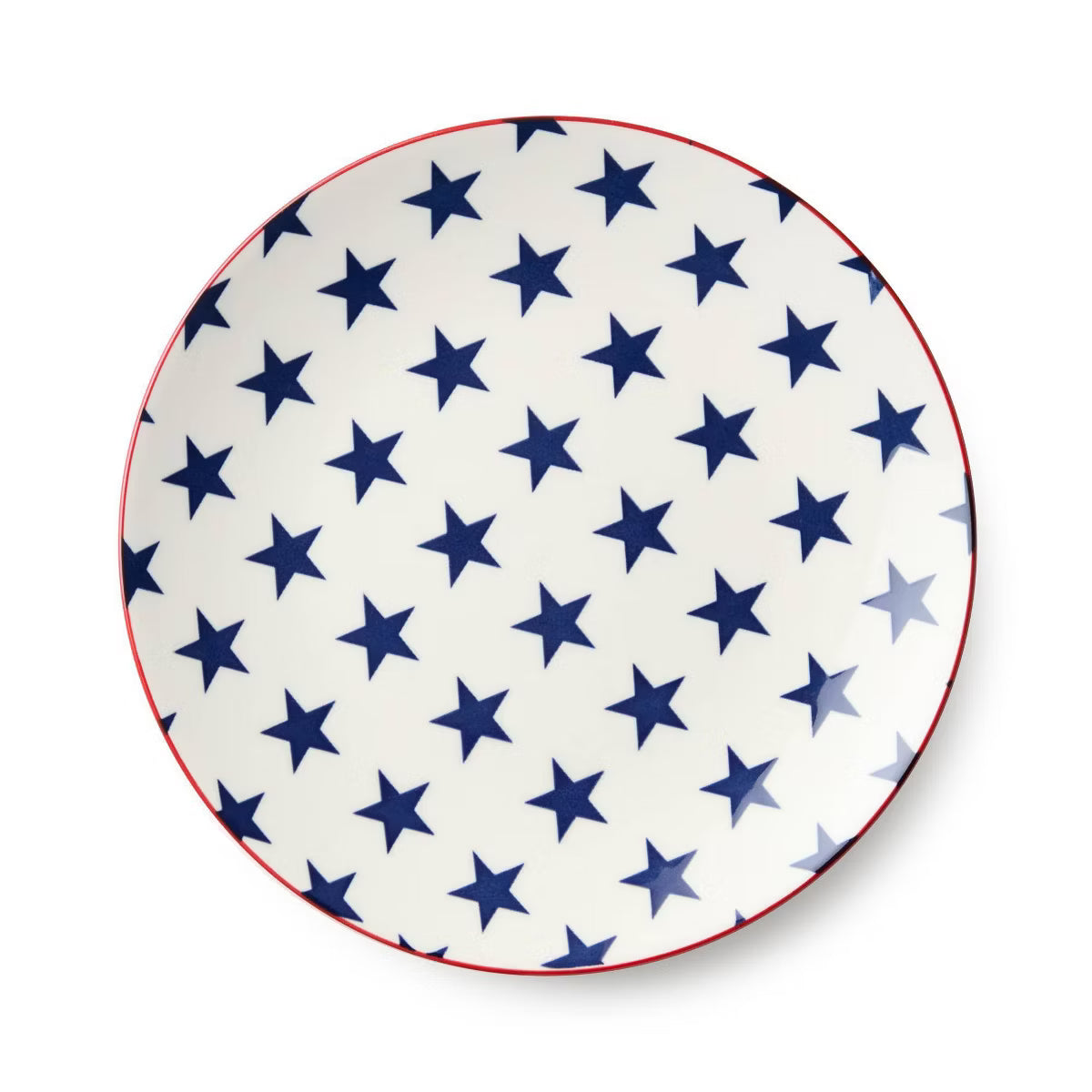 Salad Plate – Culinvaro Patriotic Pad Print Set of 6 Salad Plates