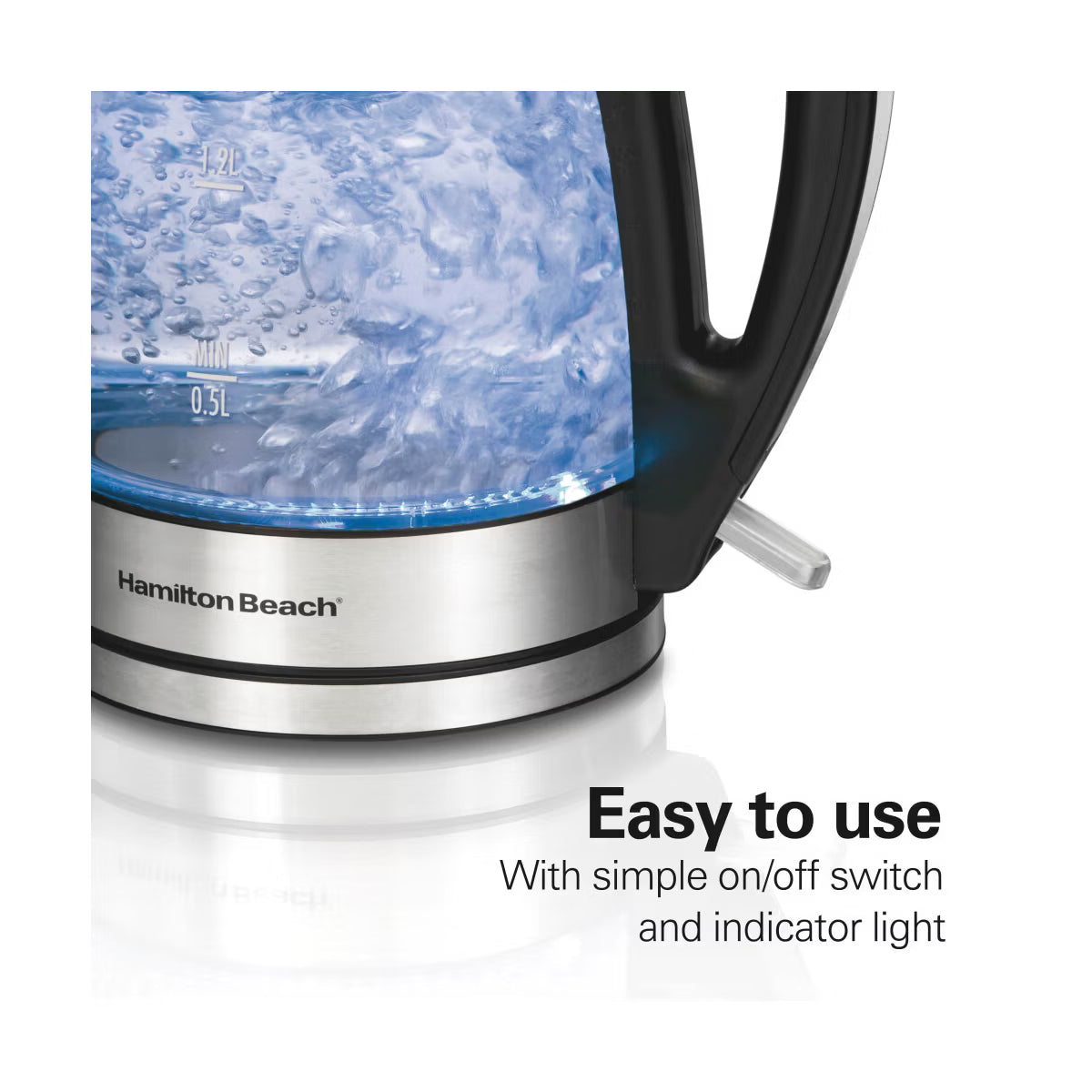 Electric Kettle – Culinvaro 1.7L Illuminated Glass Kettle - 40869: Electric Water Boiler