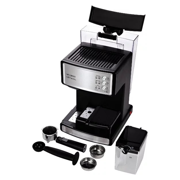 Espresso Machine – Coffee Maker with Automatic Milk Frother and 15-Bar Pump – Black