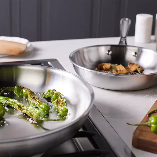 Frying Pan – Spirit 3-ply 2-pc Fry Pan Set – Silver