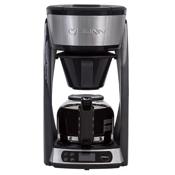 Drip Coffee Maker – Heat N' Brew 10 Cup Programmable Coffee Maker – Black