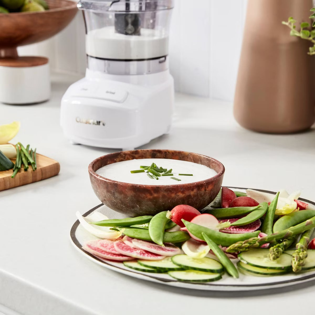 Food Processor – t Core 3 Cup Mini Chopper CCH-3 – White