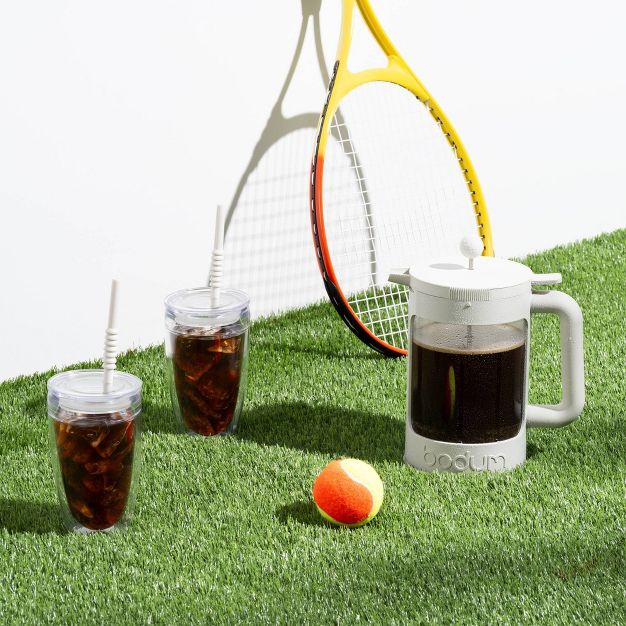 Cold Brew Coffee Maker – Cold Brew To-Go Set – White