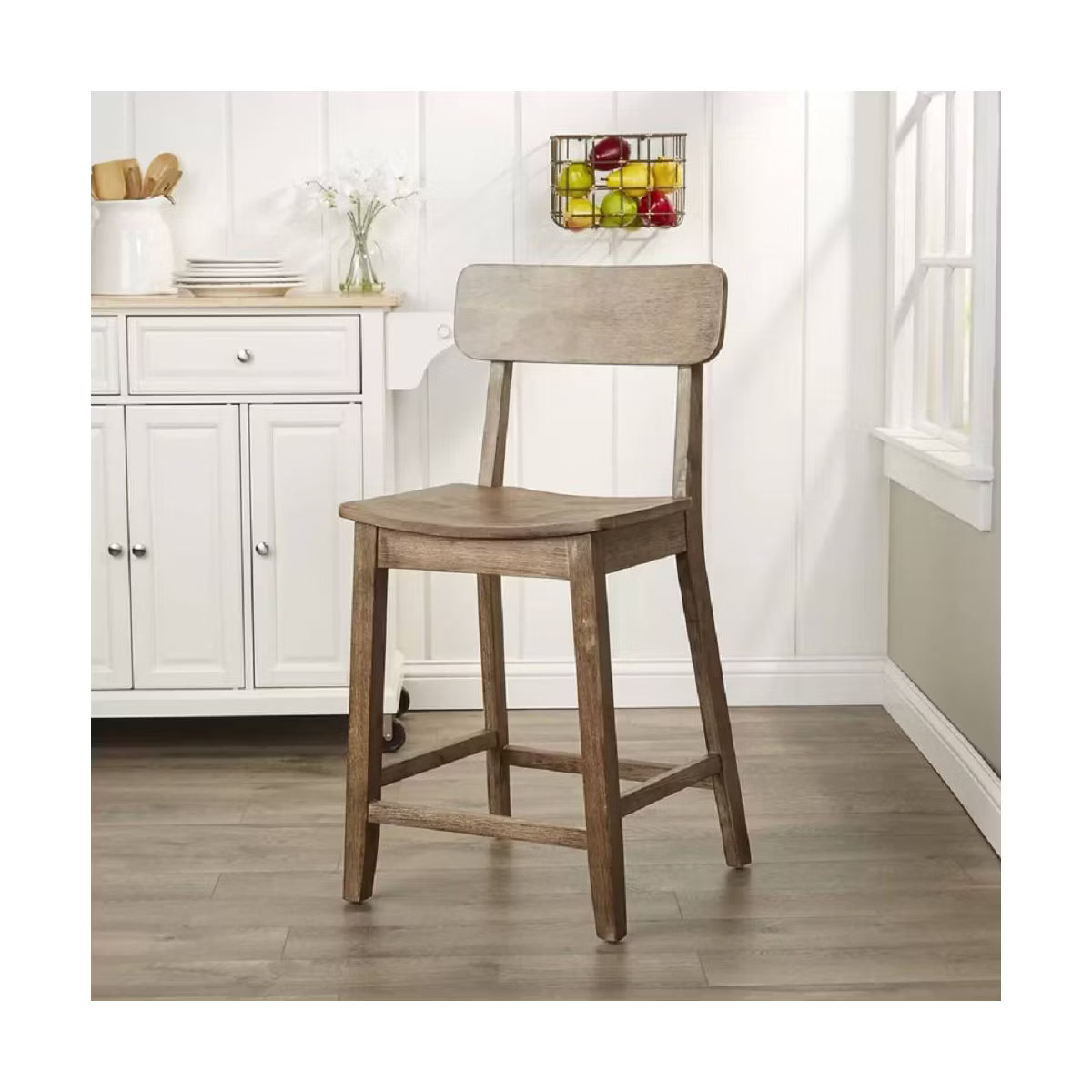 24" Torino Counter Height Barstool Barnwood