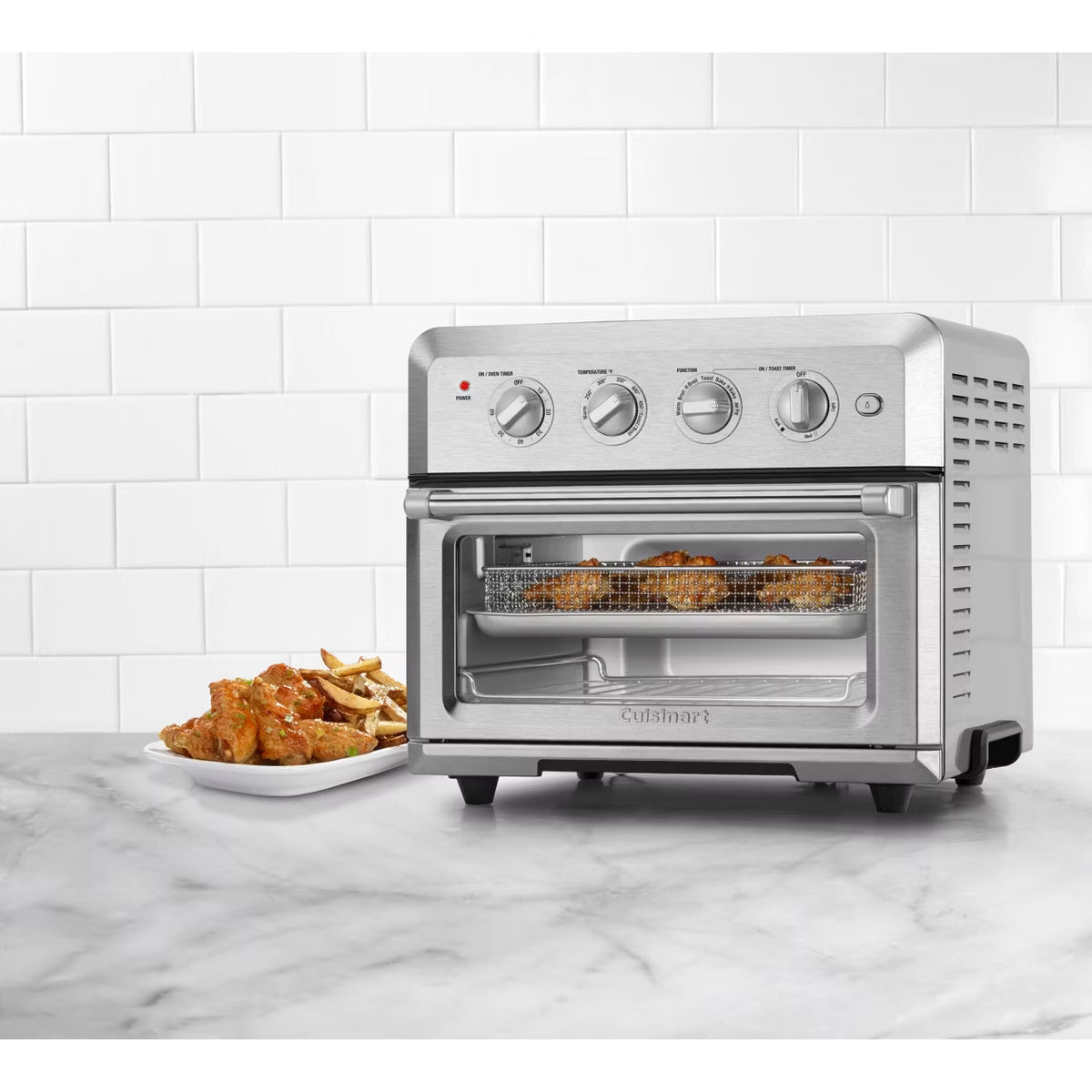Toaster Oven – Air Fryer Toaster Oven 7-in-1, 1800W – Silver