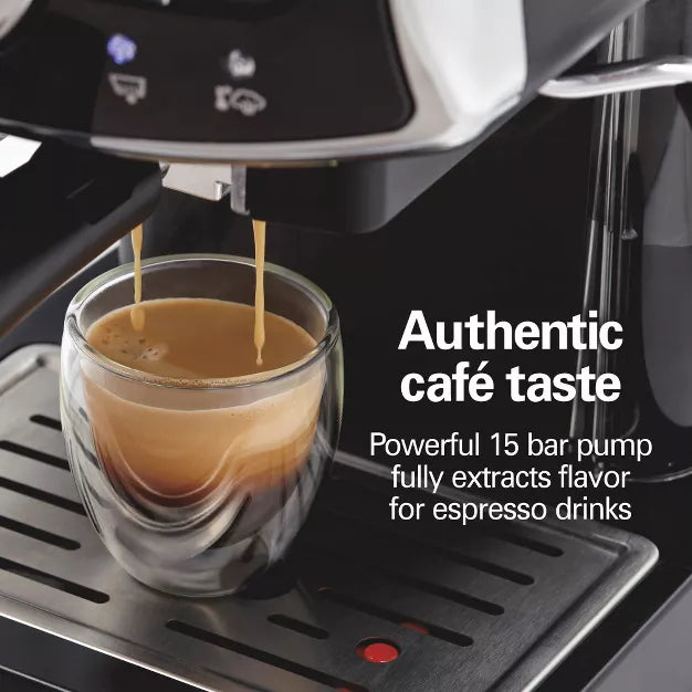 Espresso Machine – Retro Slide Espresso Machine 40730 – Black