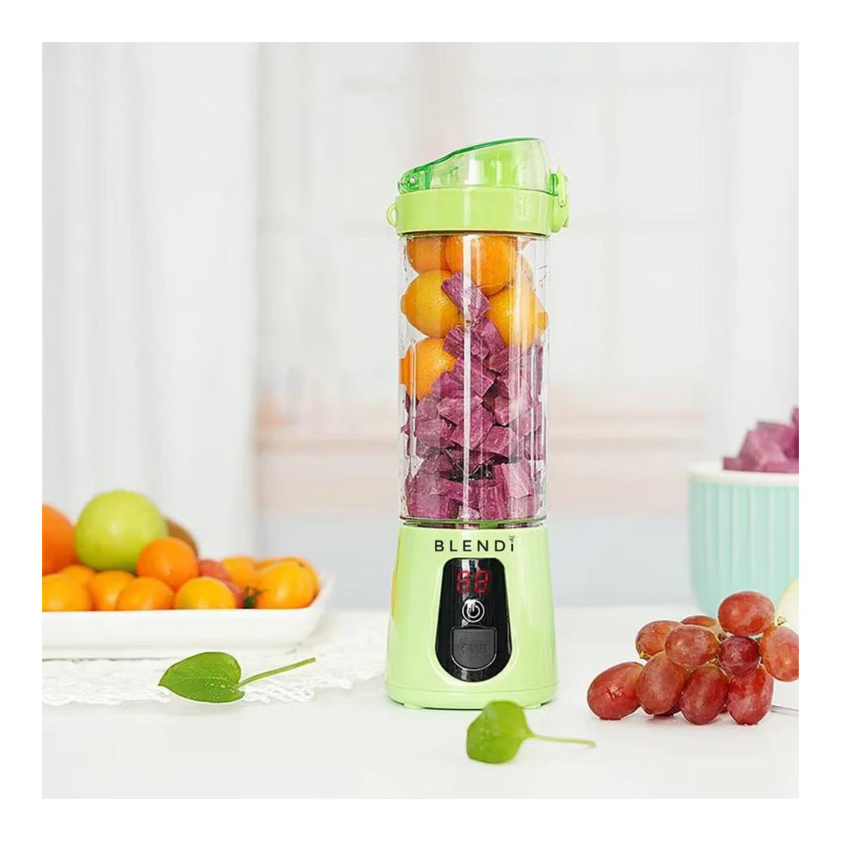 Personal Blender – Personal Blender, 17oz Capacity, 70W – Green