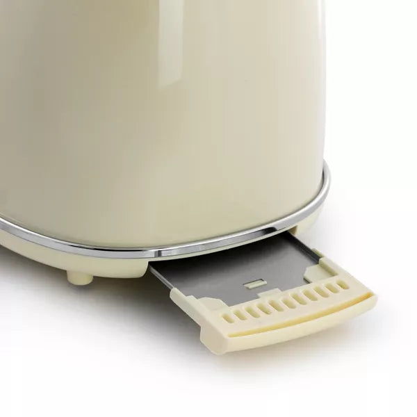 Toaster – 1.8 Quart Electric Tea Kettle and 2 Slice Toaster Combo – Beige