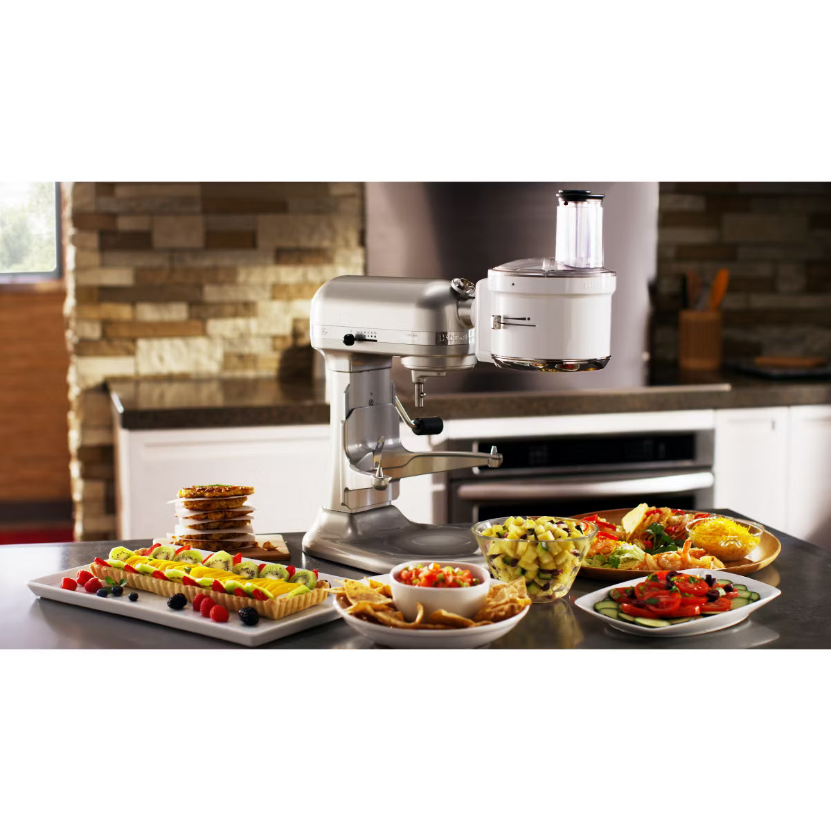 Food Processor Accessory – Food Processor Attachment – White