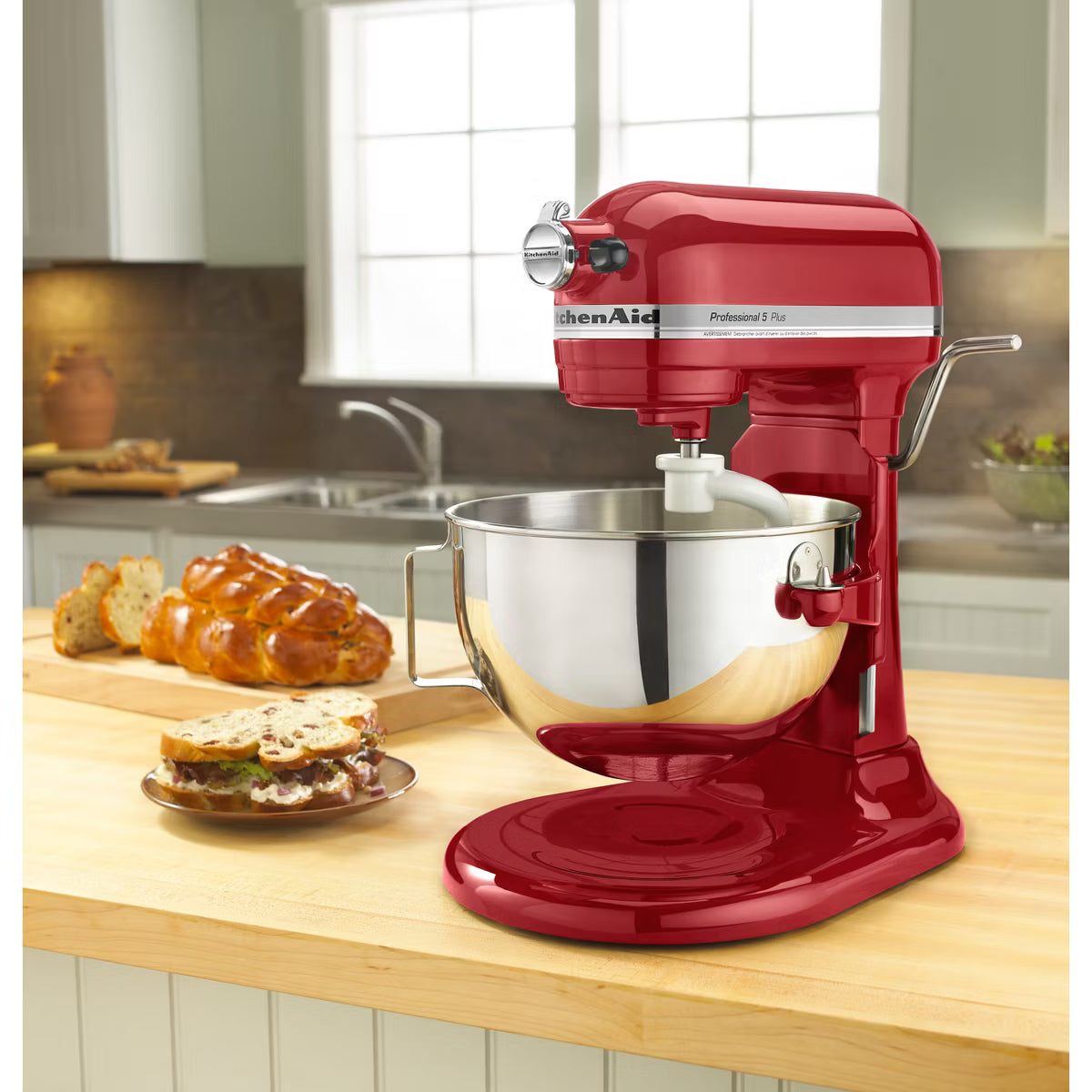 Stand Mixer – Professional 5qt Stand Mixer – Stainless Steel