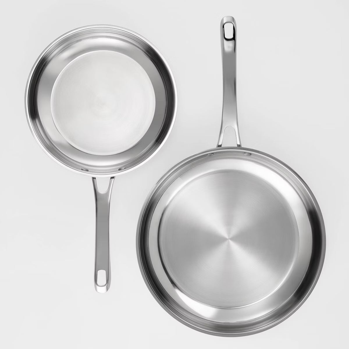Skillet – Classic 10" and 12" 2pk Skillet Set – Silver