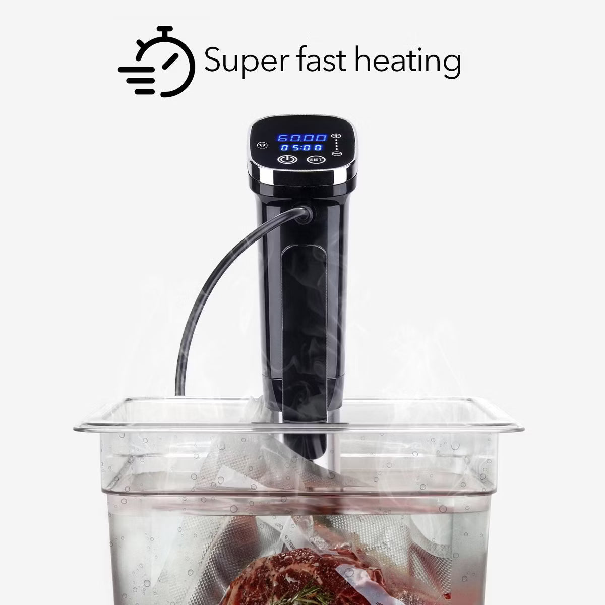 Slow Cooker – Precision Cooker 1000W - Advanced Cooking Appliance with App – White