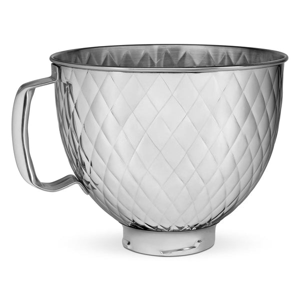 Mixer Accessory – 5qt Tilt Head Quilted Bowl – Stainless Steel