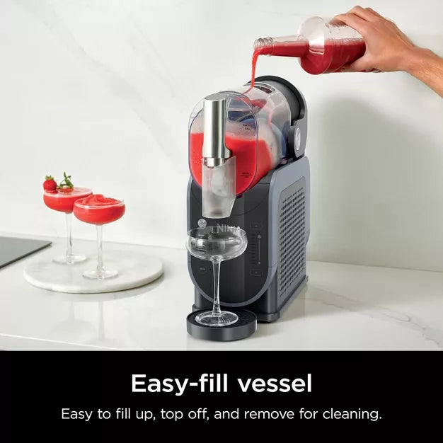 Frozen Drink Maker – FS301 SLUSHi 88 oz Frozen Drink Slushie Machine – Gray