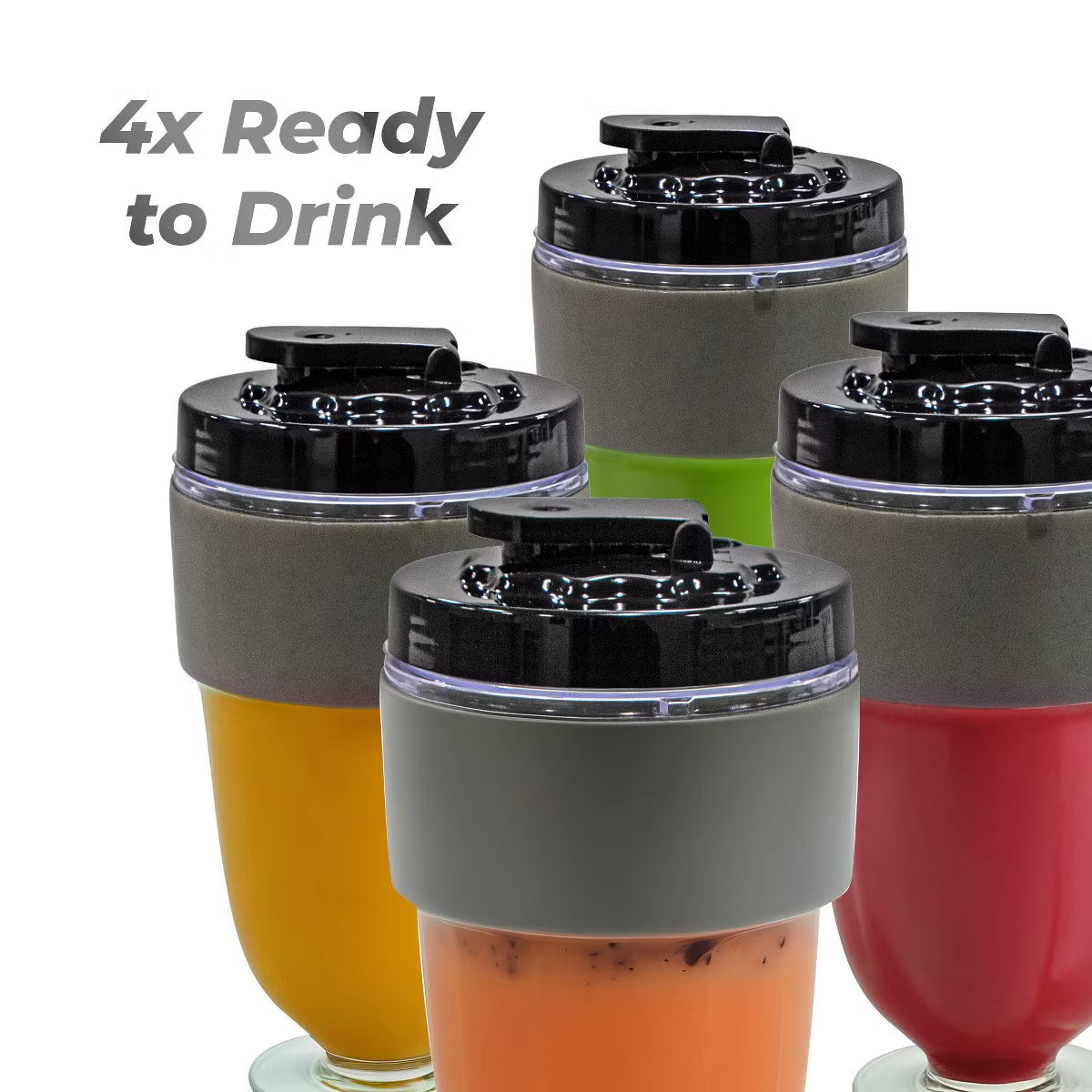 Blender – 17pc Personal Blender : 300W, 16oz Capacity – Black