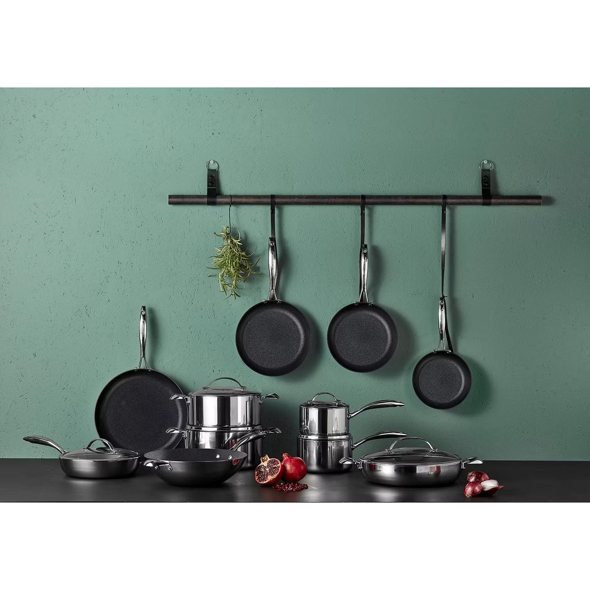 Saucepan – Haptiq Nonstick 2.75 Qt. – Stainless Steel