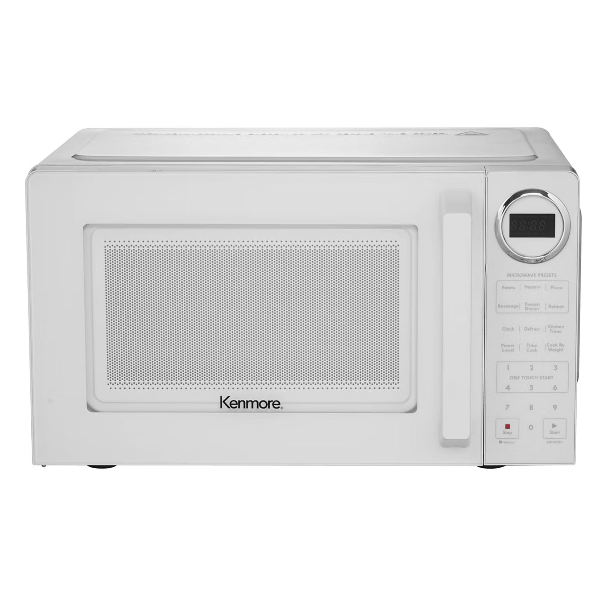 Microwave Oven – 900W Countertop Microwave – White
