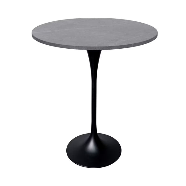 Verve 27" Round Bar Height Dining Table, Sintered Stone Top,