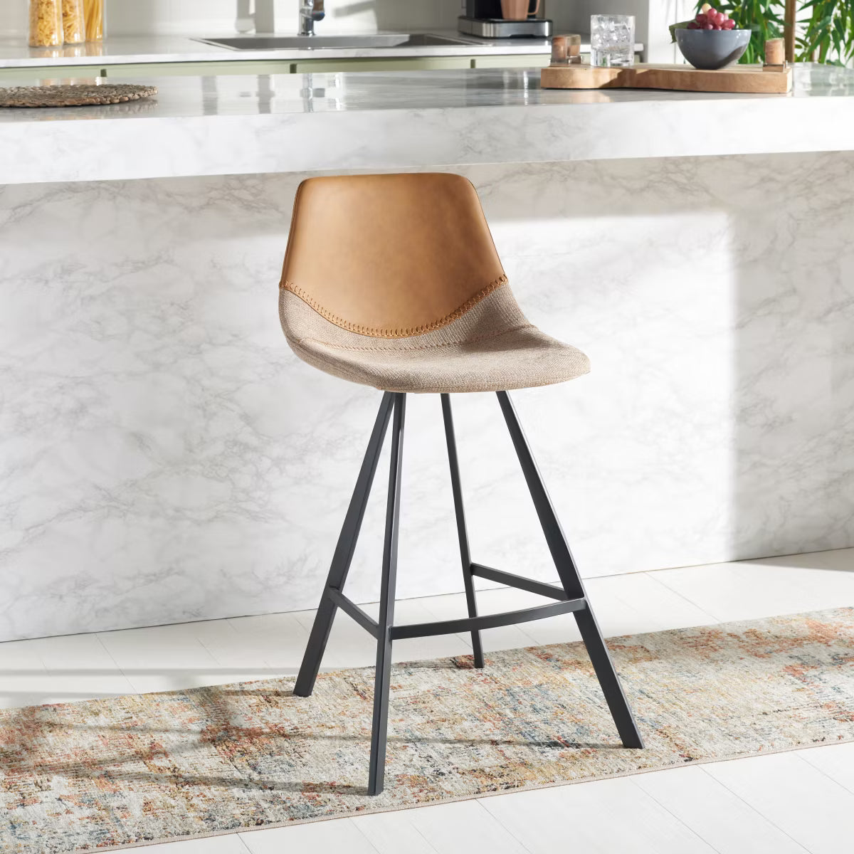 Granger Counter Stool - BST3013 - Cognac