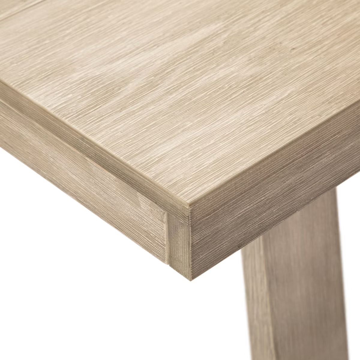 Farmhouse Dining Table Set with 2 Benches