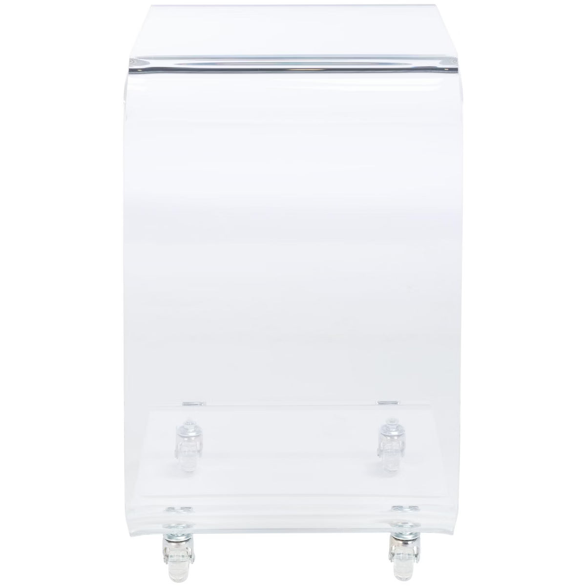 Bar Cart – Culinvaro Rollins Acrylic Bar Cart