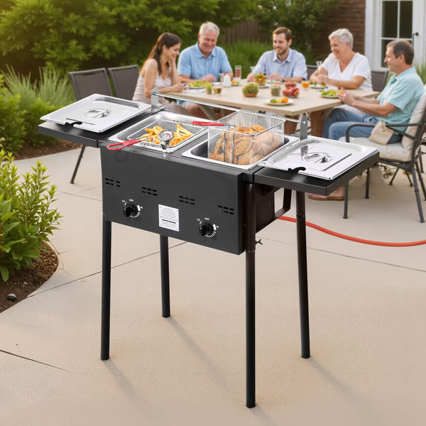 Deep Fryer – Outdoor Propane Deep Fryer – Black