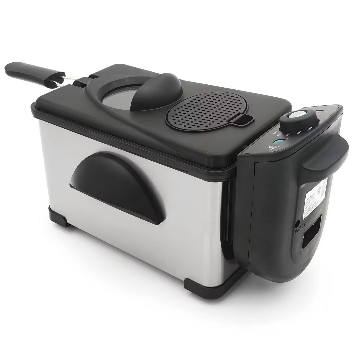 Deep Fryer – 2qt Deep Fryer - – Silver