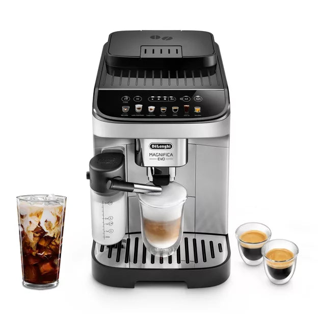 Espresso Machine – Magnifica Evo with LatteCrema System – Silver