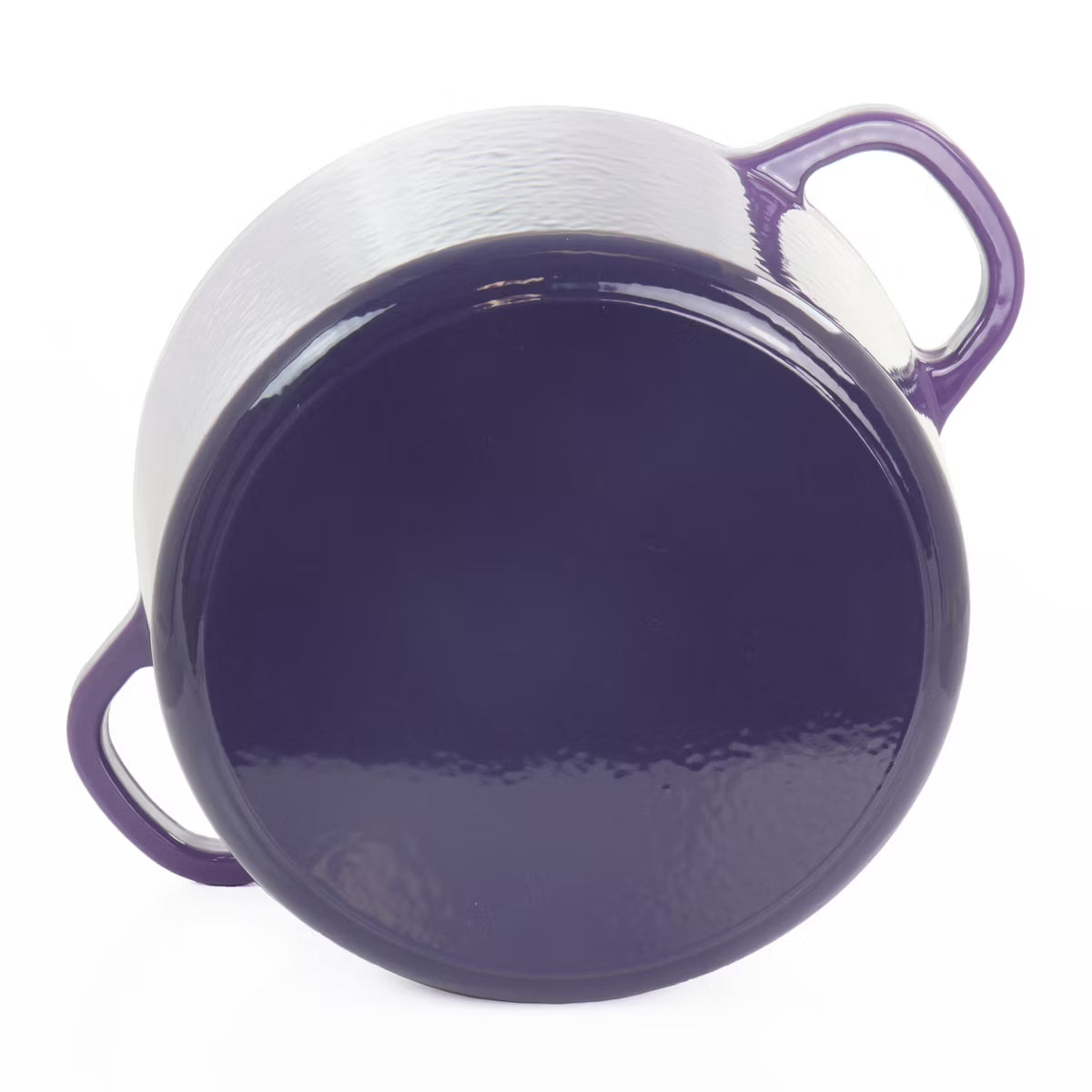 Dutch Oven – 2 Piece 7 Quart Enameled Cast Iron Dutch Oven with Lid – Purple