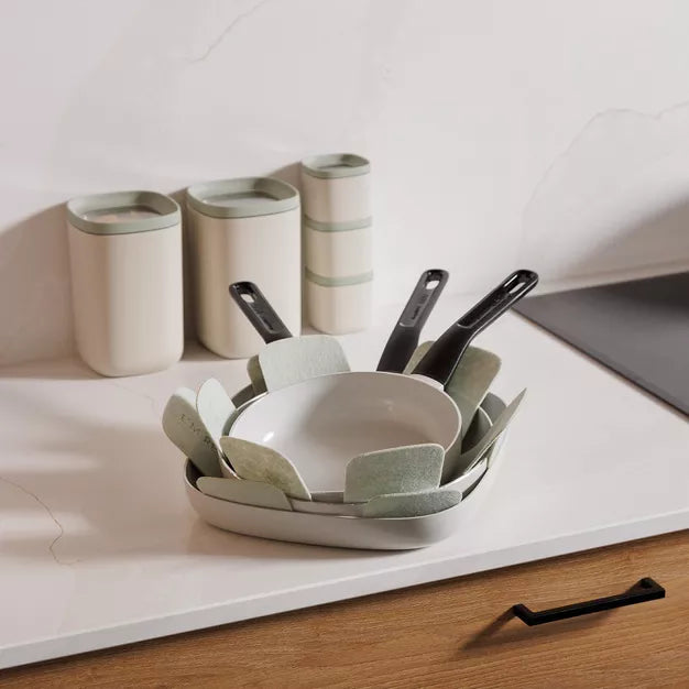 Cookware Set – Leo Glints Nonstick Ceramic 3Pc Cookware Set – 5Pc