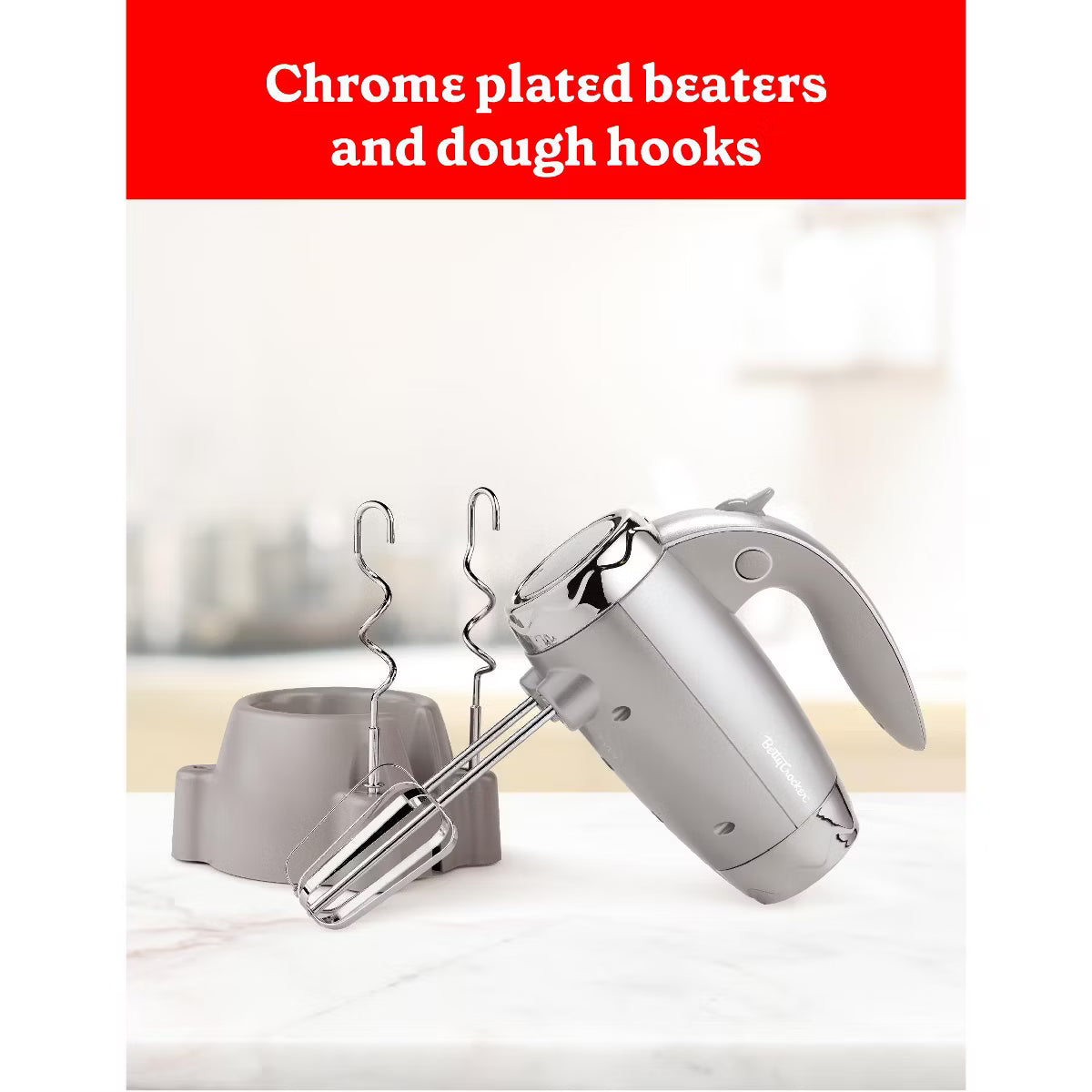 Hand Mixer – Hand Mixer 7 Speed – Silver