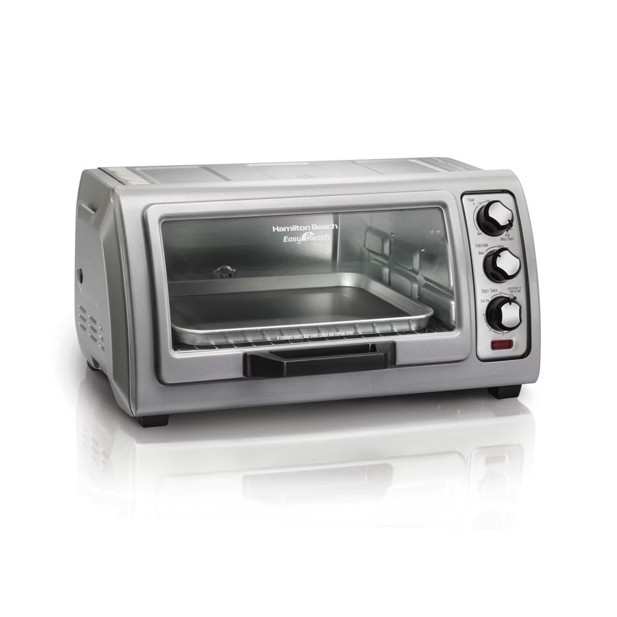 Toaster Oven – Easy Reach Toaster Oven 31127D – Silver