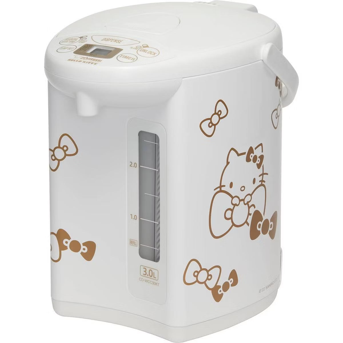 Hello Kitty 3L Micom Water Boiler and Warmer White CD-WCC30KT