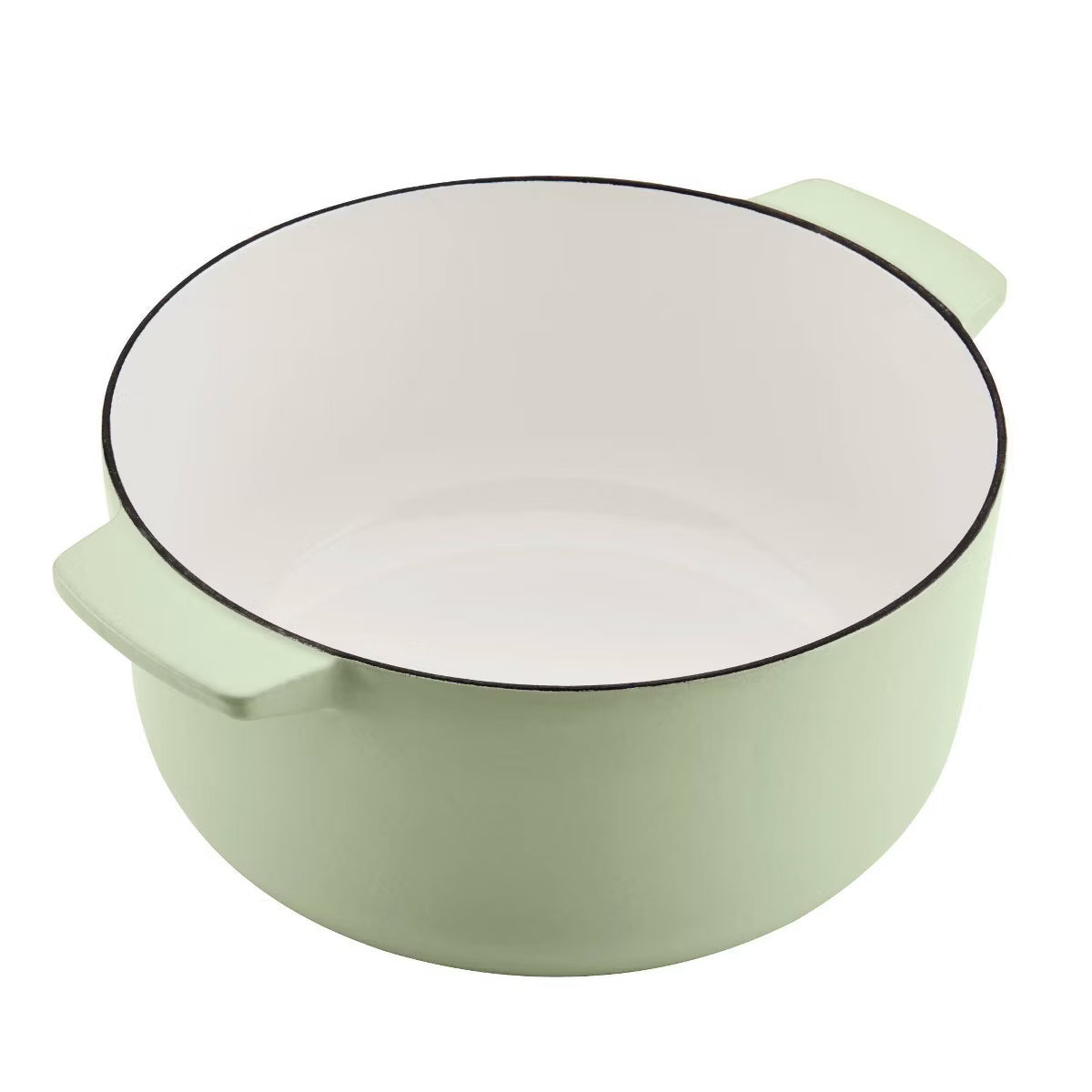 Dutch Oven – 6qt Enameled Cast Iron Induction Dutch Oven Pistachio: – Green