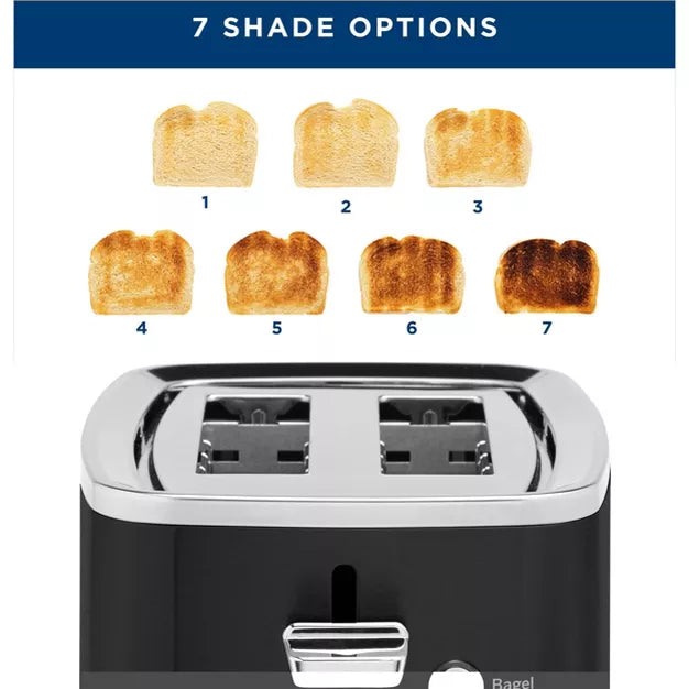 Toaster – 2 Slice Toaster – Black