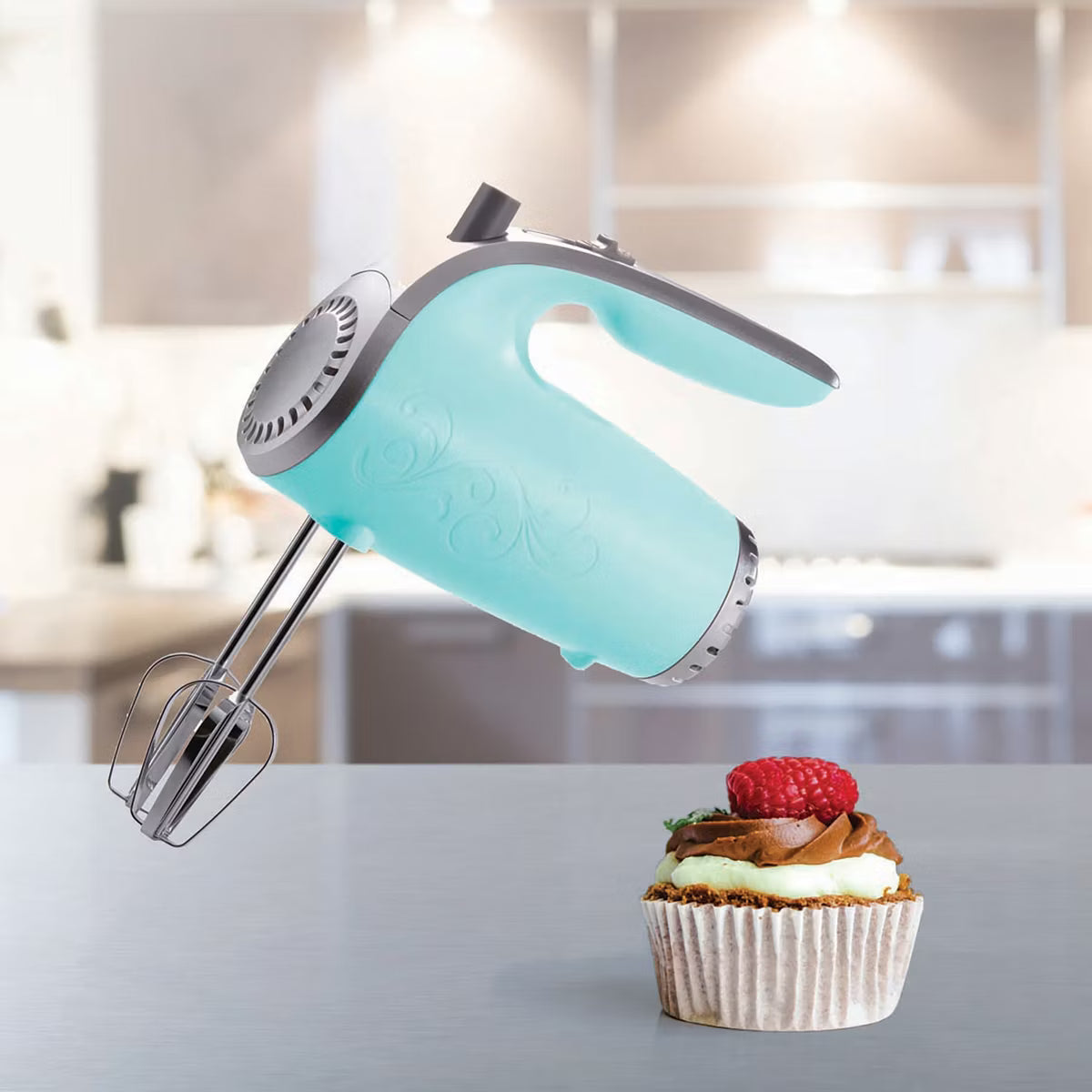 Hand Mixer – Lightweight 5-Speed Electric Hand Mixer – Black