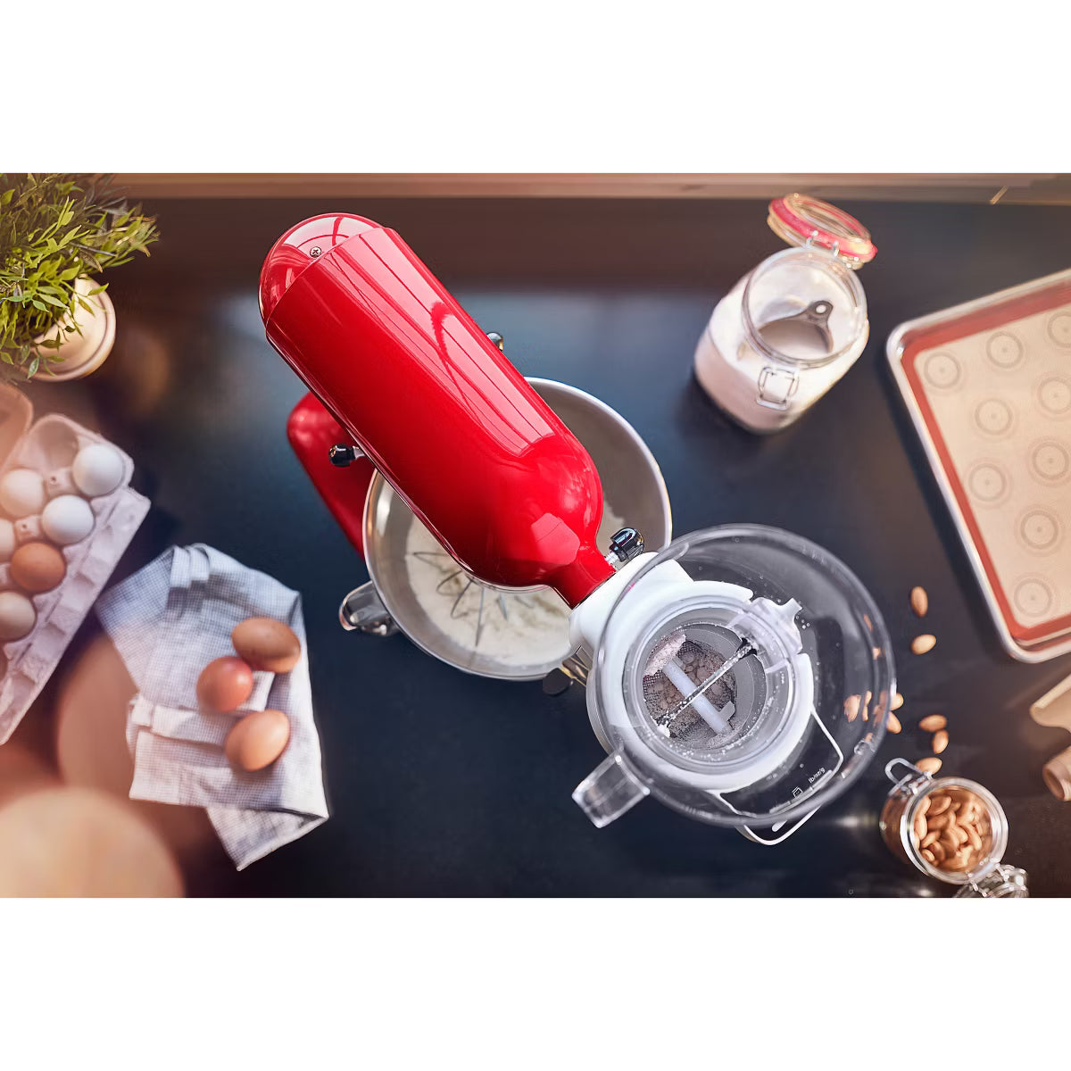 Mixer Attachment – Sifter + Scale Attachment – White