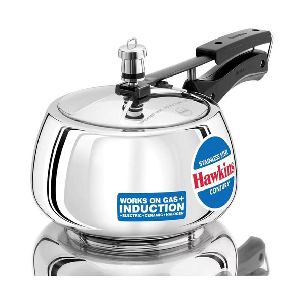 Pressure Cooker – 3L Contura Induction Compatible Pressure Cooker – Stainless Steel