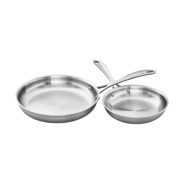 Frying Pan – Spirit 3-ply 2-pc Fry Pan Set – Silver