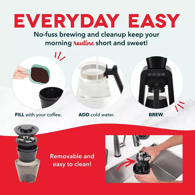 Cold Brew Coffee Maker – Rapid Cold Brew Maker – Black