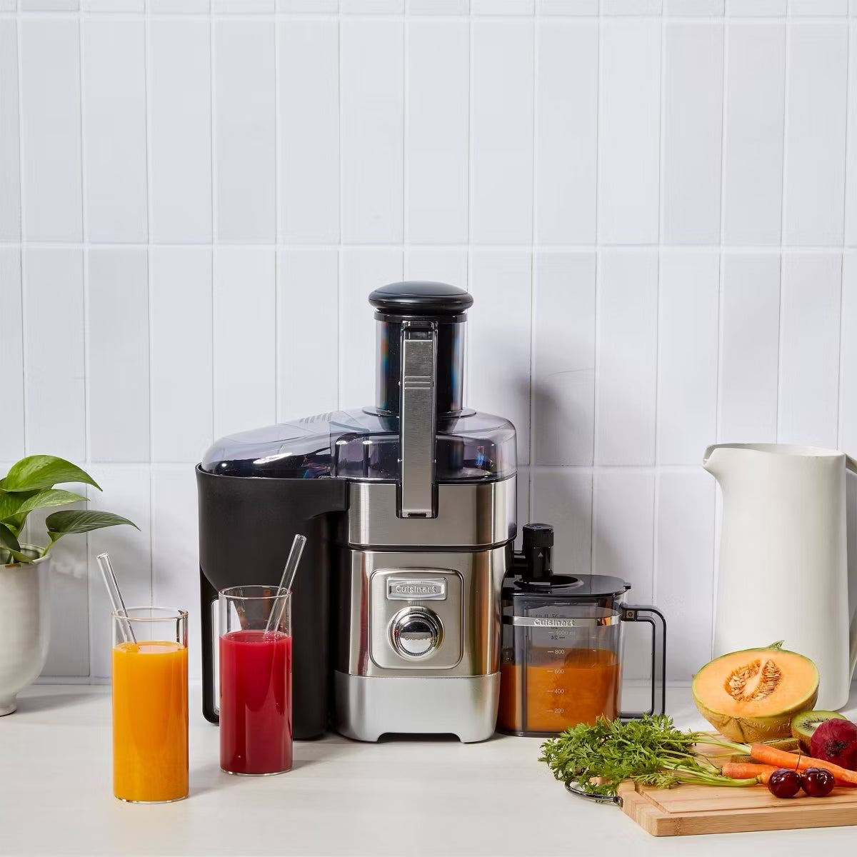 Juicer – 5-Speed Juicer Machine with Froth Separator & Pulp Filter – Silver