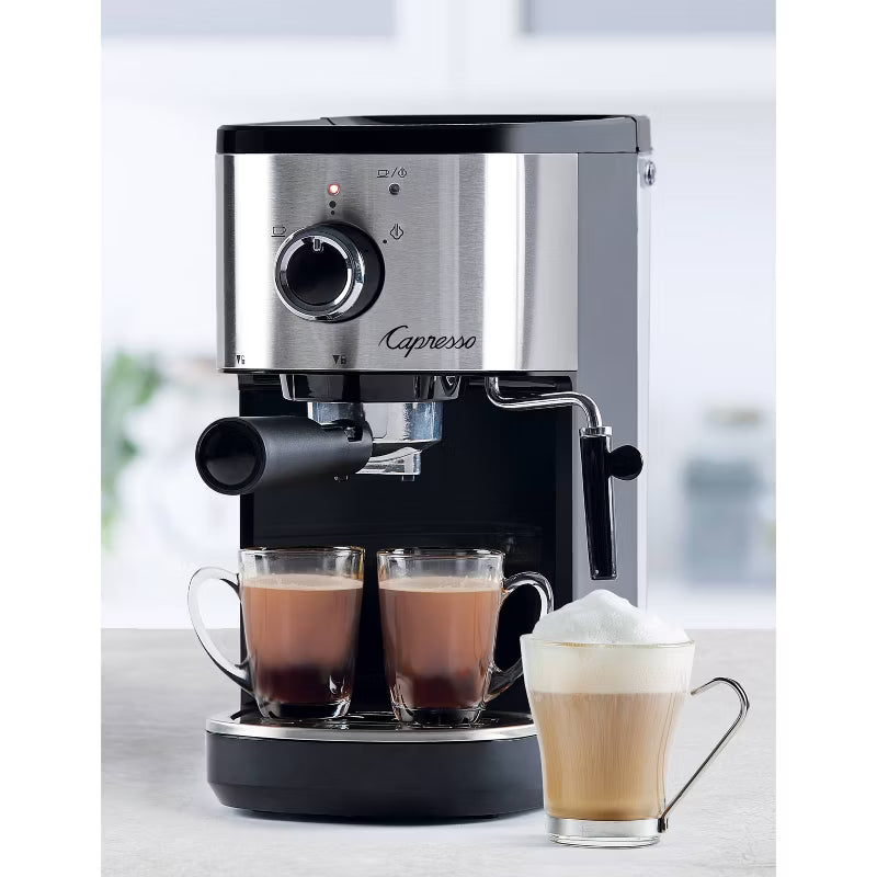 /Stainless 120.05: 4-Cup, Thermo Block – Black Stainless