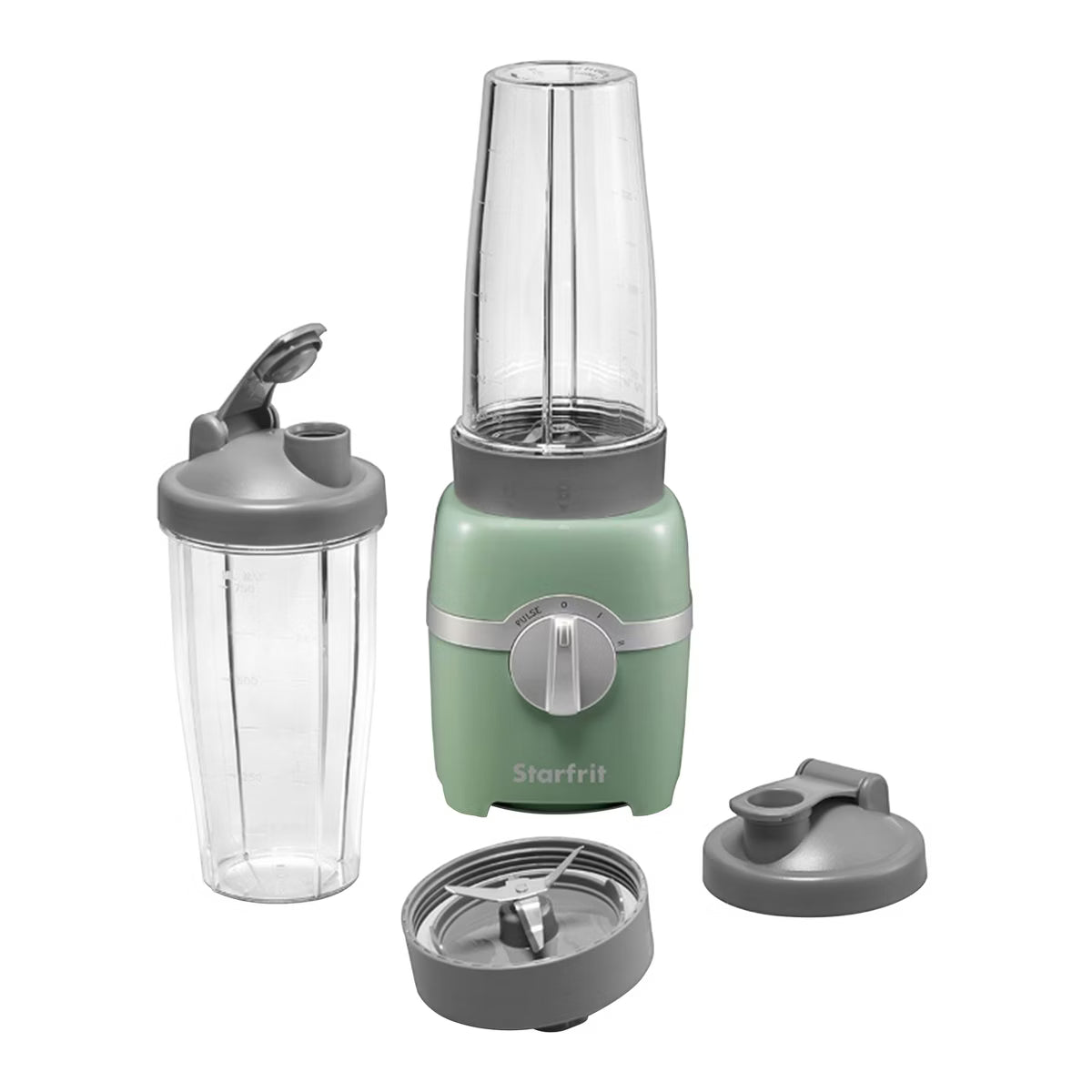 Personal Blender – Speed 300-Watt Electric Personal Blender with 2 Cups – Sage