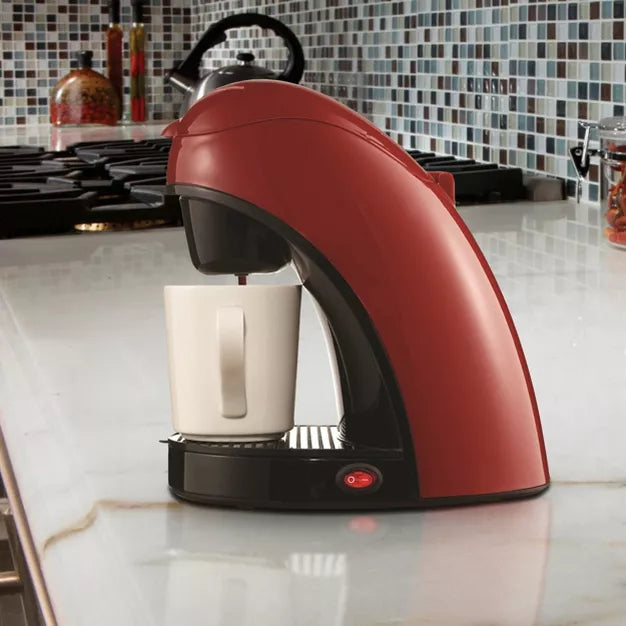 Single-Serve Coffee Maker – Single Cup Coffee Maker- – Red