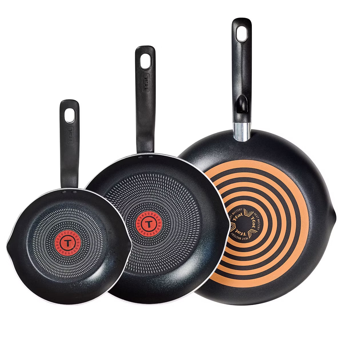 Frying Pan – Simply Cook 3pc (8", 10.5" and 12") Nonstick Fry Pan Set – Black