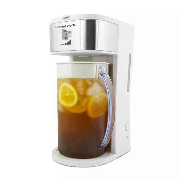 Cold Brew Coffee Maker – Quart Cafe Ice Iced Coffee and Tea Brewing System – White
