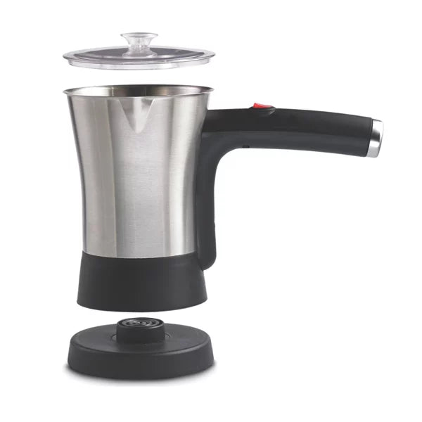 Espresso Pot – 4-Cup Turkish Coffee Maker in Multicolored – Black/Silver